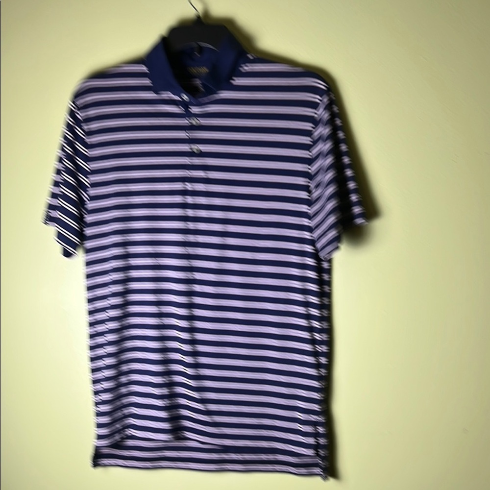 Polo golf  Ralph Lorraine Men's Blue Striped Shirt